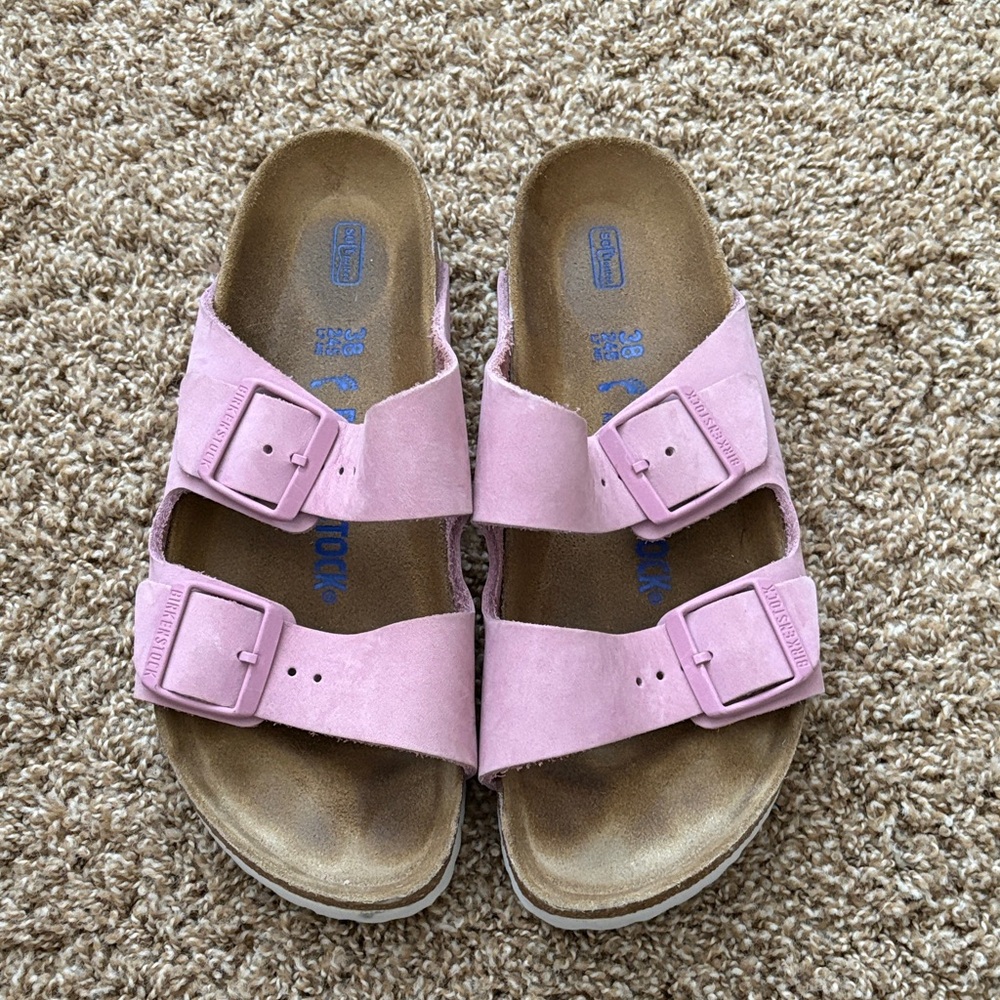 Pink Birkenstock Sandals